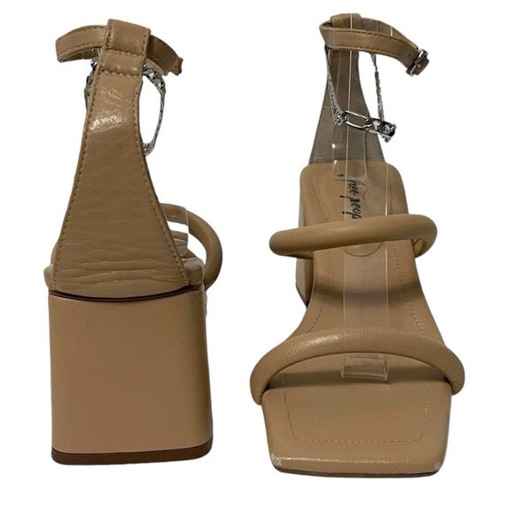 NWOB FREE PEOPLE Parker Pillow Heels 38 - Picture 4 of 8